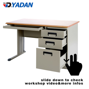  Wooden Top Office Desk with Keyboard｜YD-1C