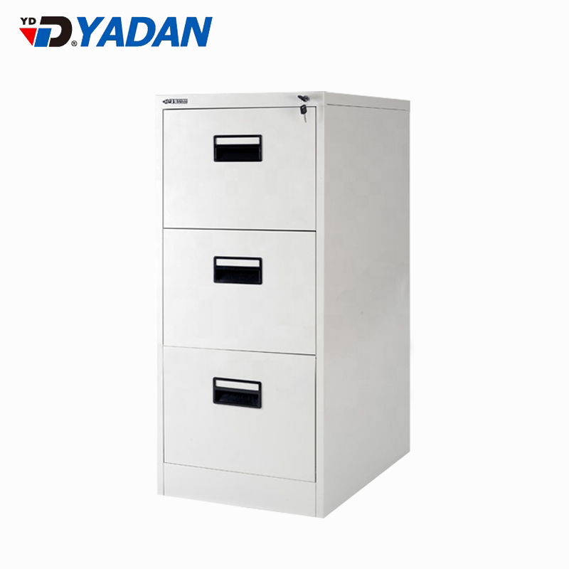 YD-D3B 3 Drawer Vertical Filling Cabinet with Anti Tilted Lock