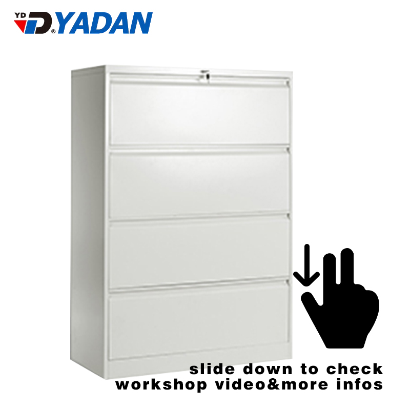  4 drawer lateral filing cabinet｜YD-DD4A